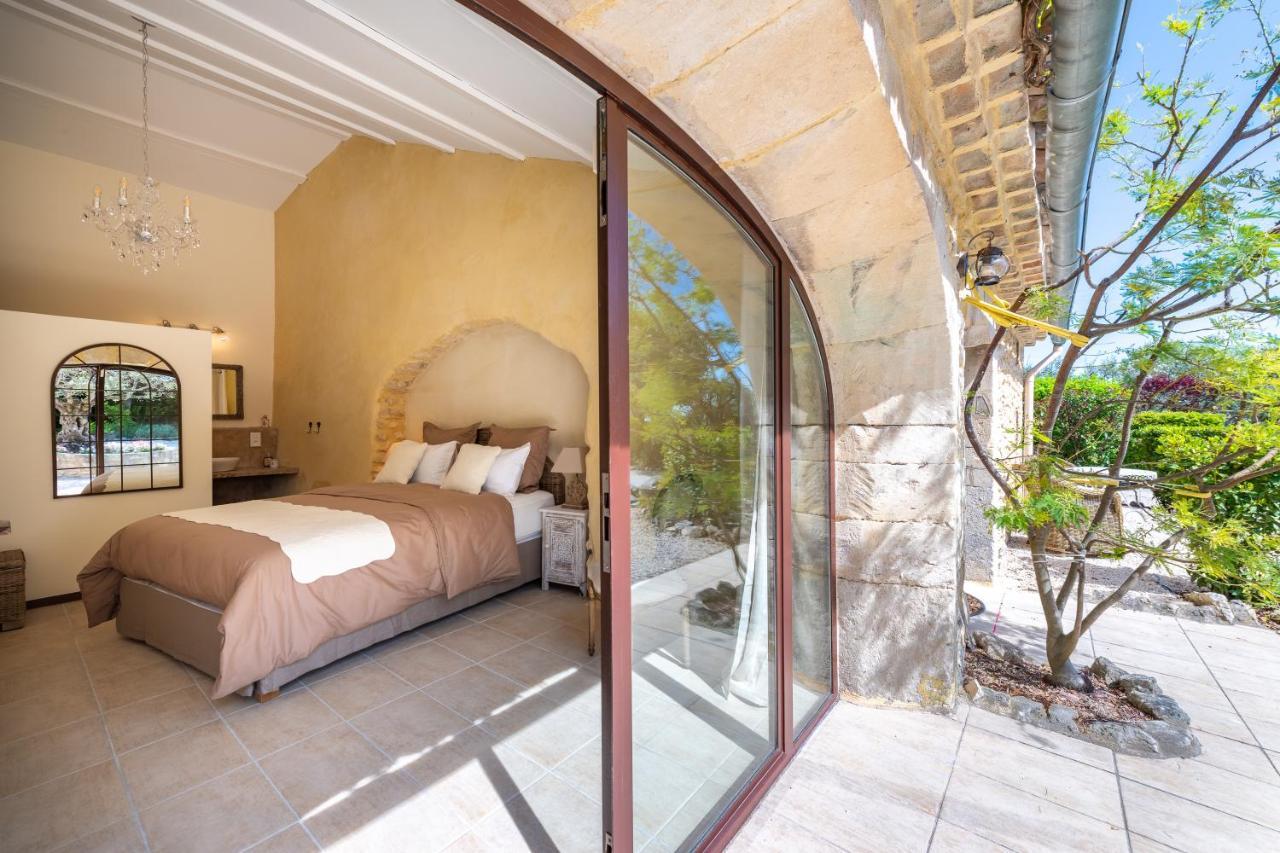 Maison D'Hotes Les Caroubiers Montsegur-sur-Lauzon Ngoại thất bức ảnh